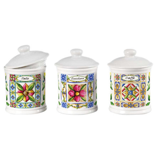BARATTOLO CERAMICA TERRA E SOLE  Pz 3 BELLINTAVOLA