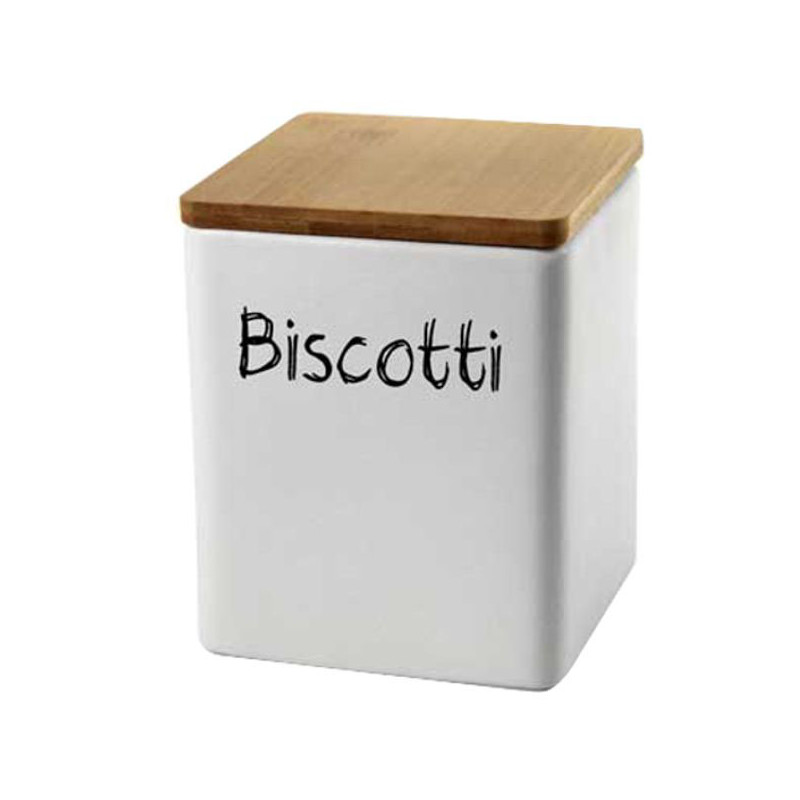 BARATTOLO CERAMICA BISCOT. 13x13 h 17 BELLINTAVOLA