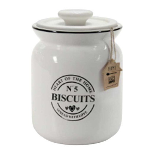BARATTOLO CERAMICA BISCOTTI       cm 17 h 21 GICOS