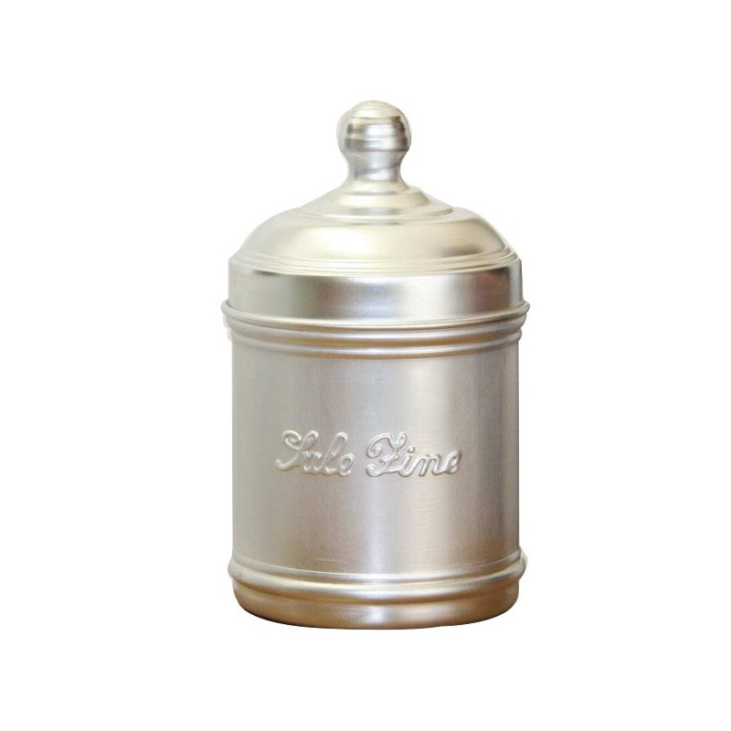 BARATTOLO ALLUMINIO SALE FINO cm 10 h 12 OTTINETTI