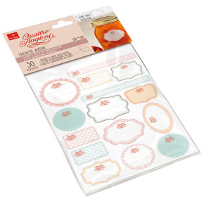 ETICHETTE VASO 4 STAGIONI KIT       Pz 30 BORMIOLI