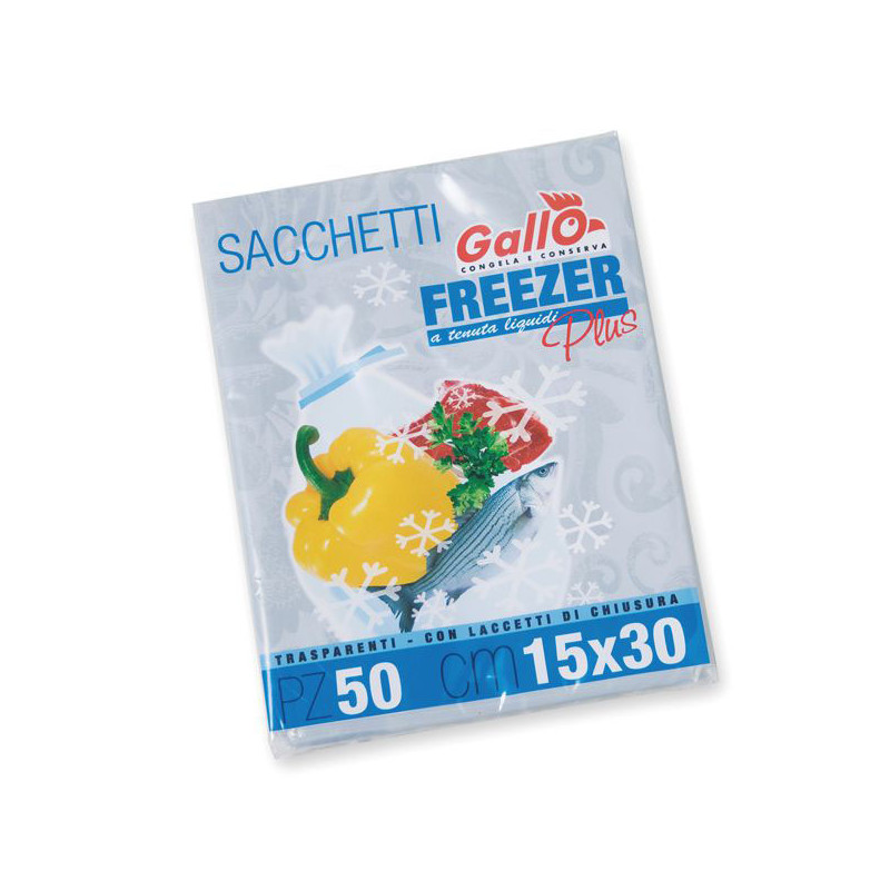 SACCHETTI FREEZER             cm 20x35 Pz 40 GALLO