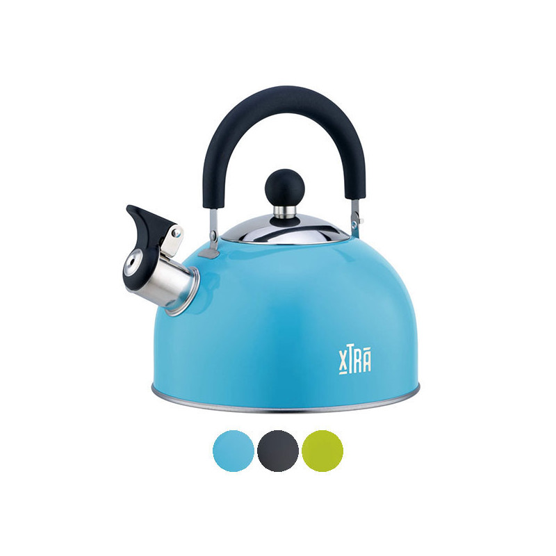 BOLLITORE INOX FISCHIO NERO OPACO l 1,5 XTRA 13274