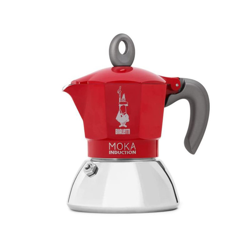 CAFFETTIERA MOKA INDUCTION ROSSA   Tz   2 BIALETTI