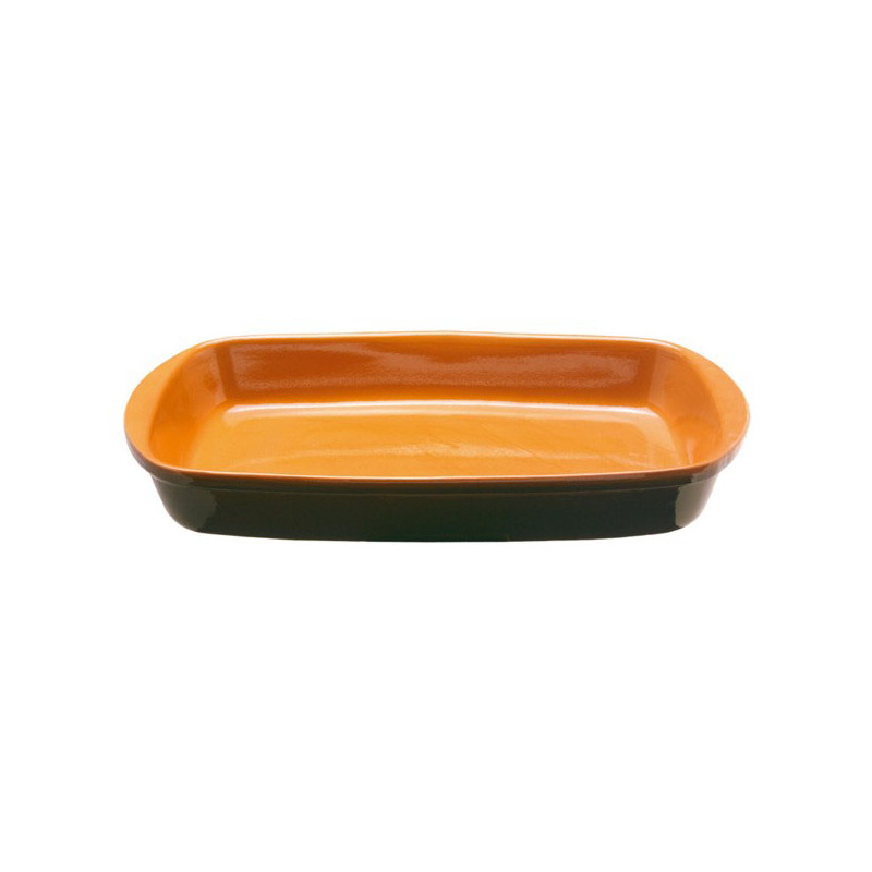 TEGLIA RETTANGOLARE           cm 32x18 BRUNA COLI'