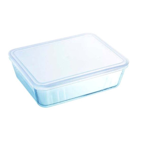 CONTENITORE MULTIUSO RETT. COP.     cm 19x14 PYREX