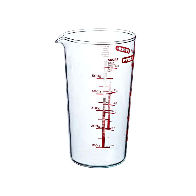 CARAFFA GRADUATA STRETTA              l 0,50 PYREX