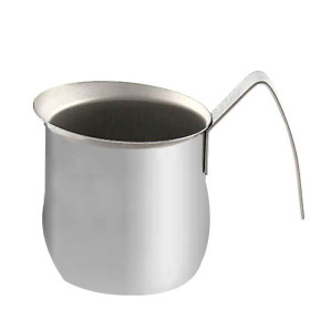 BOLLILATTE ACCIAIO INOX BOMBATO      cc  350 GNALI