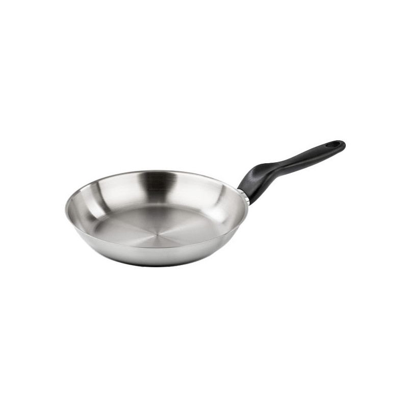 PADELLA INOX 1 MANICO  cm 24 INOXIDABILI BARAZZONI