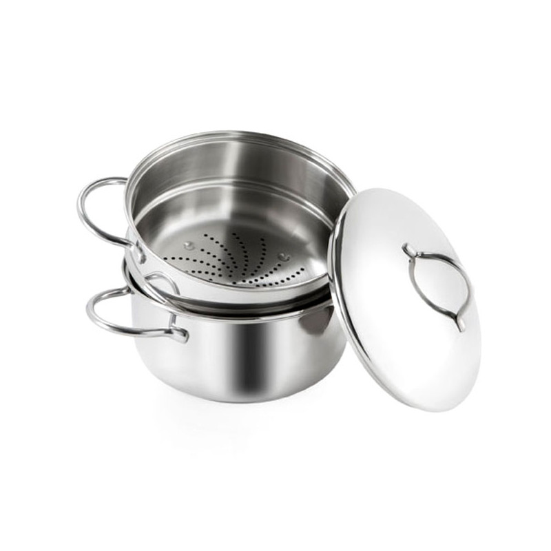 VAPORIERA INOX                     cm 24 BARAZZONI