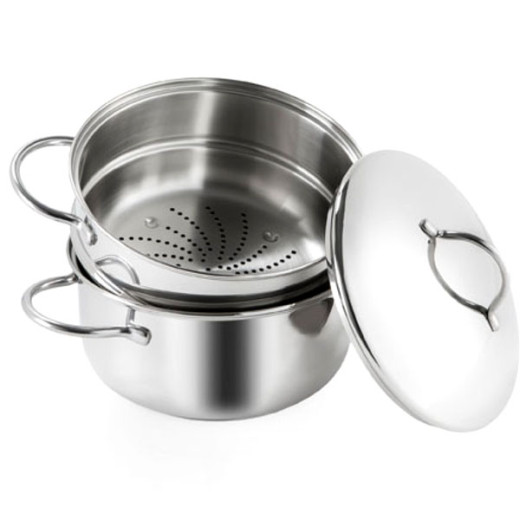 VAPORIERA INOX                     cm 24 BARAZZONI