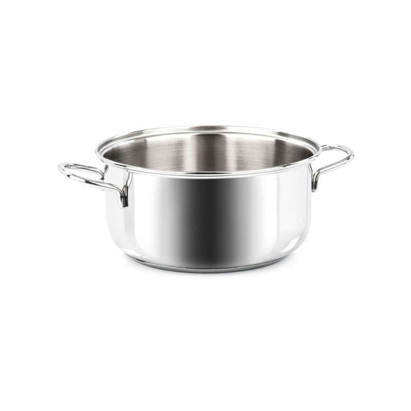CASSERUOLA INOX 2 MANICI    cm 24 BONITA BARAZZONI
