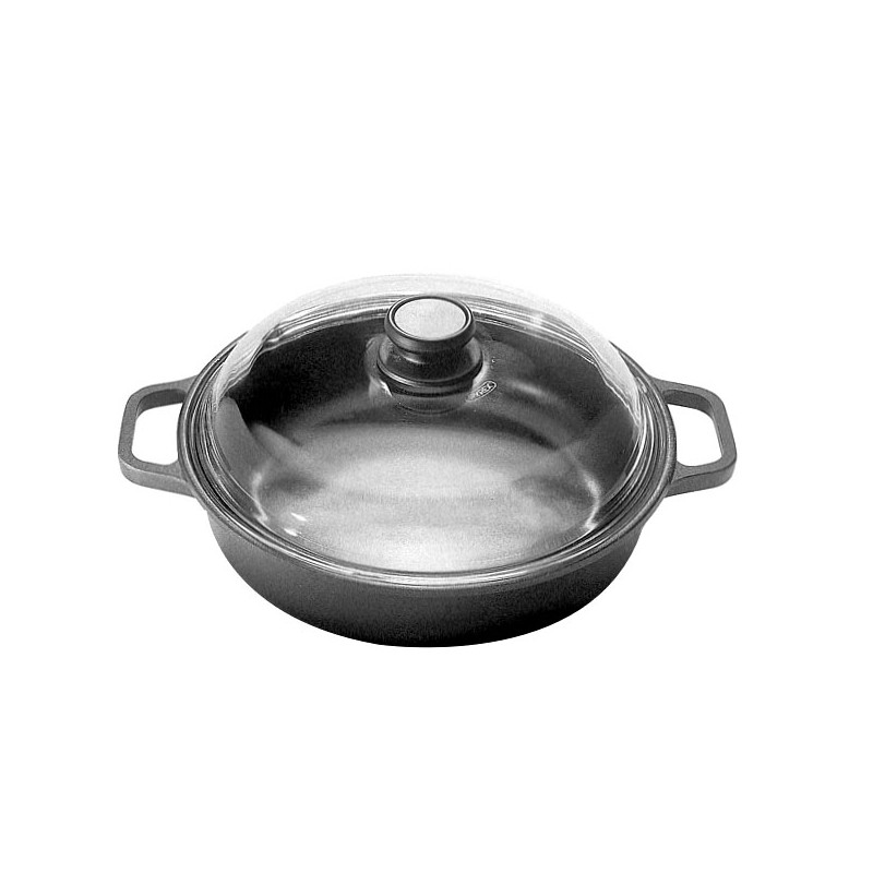 TEGAME 2 MANICI C/COPERCH. cm 24 EXTRABLACK RISOLI