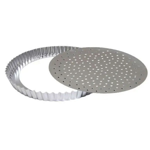 STAMPO CROSTATA FONDO REMOV.FORATO cm 24 OTTINETTI