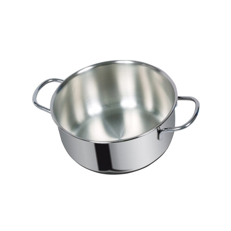 CASSERUOLA INOX 2 MANICI     cm 30 DUNE METALSOMMA