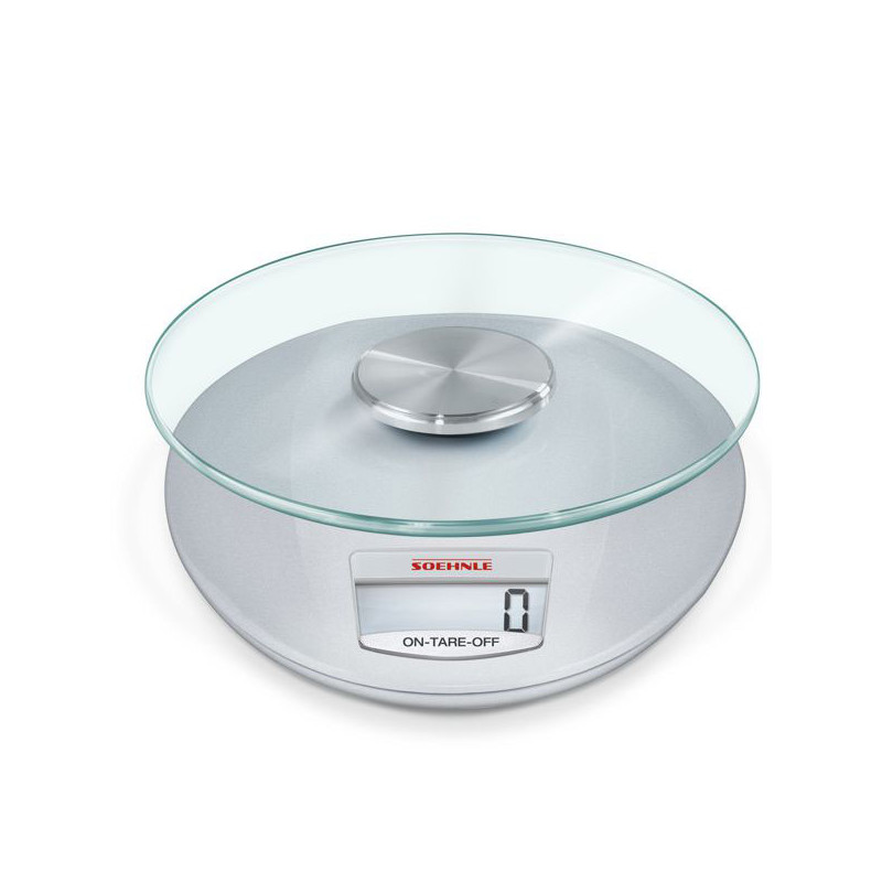 BILANCIA CUCINA ROMA SILVER        kg  5,0 SOEHNLE