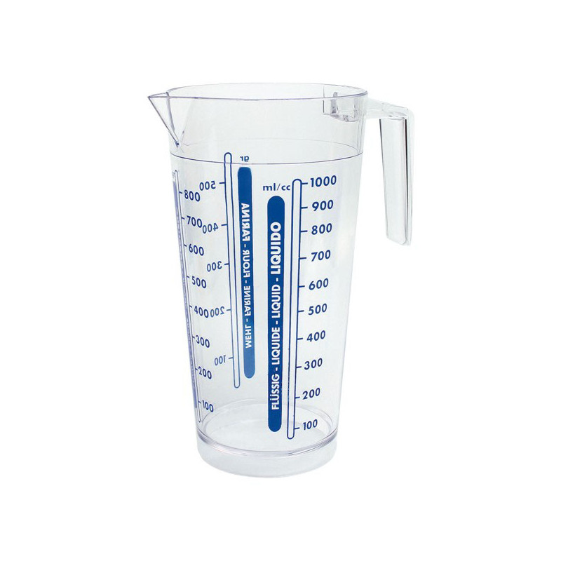 CARAFFA GRADUATA                cc 1000 COSMOPLAST