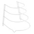 MENSOLA BASIC SIERRA           23x27 h 23 METALTEX