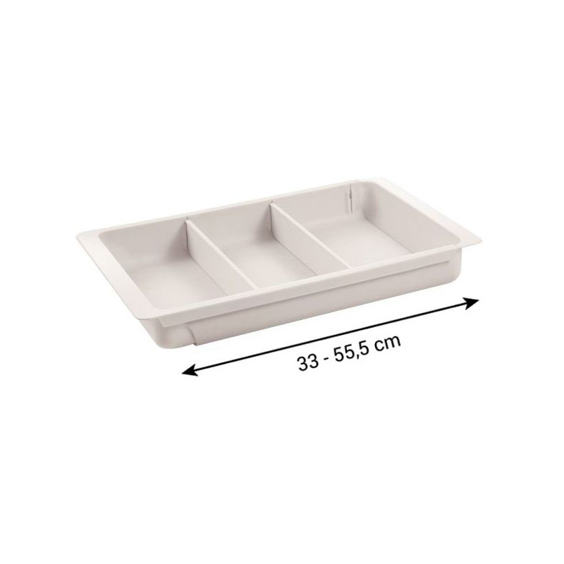 PORTAUTENSILI ESTENSIBILE cm33/55x20 FLEXI TESCOMA
