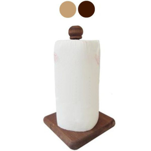 PORTAROTOLO LEGNO VERTICALE NATURALE      cm 14x30