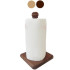 PORTAROTOLO LEGNO VERTICALE NATURALE      cm 14x30