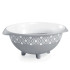 SCOLAPASTA TOSCA GRIGIO             cm 28 STEFANPL