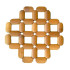 SOTTOPENTOLA BAMBOO            cm 15x15 XTRA 11753