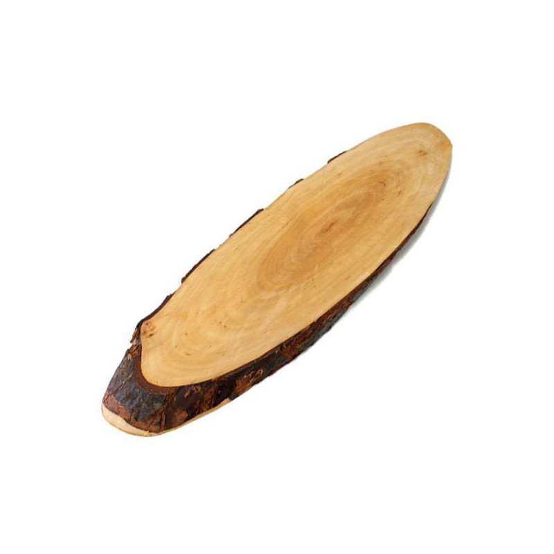 TAGLIERE LEGNO CORTECCIA           cm 38x11 CALDER