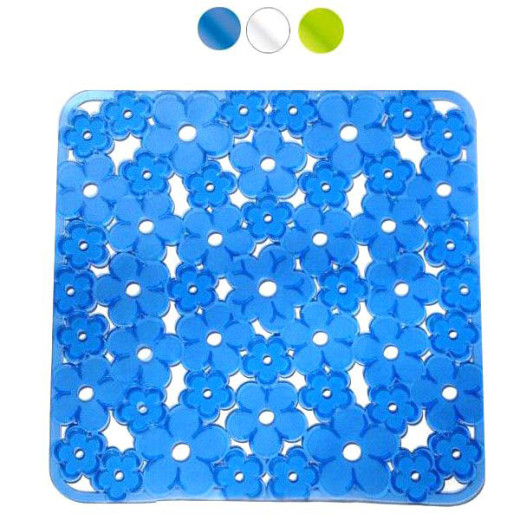 TAPPETO LAVELLO MARGHERITA BLU cm 42x32 XTRA 10542