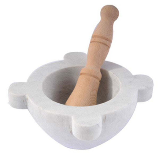 MORTAIO MARMO PESTELLO LEGNO cm  7