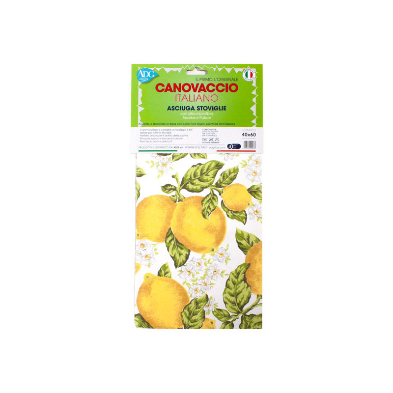 CANOVACCIO PIATTI MICROFIBRA          cm 40x60 ADG
