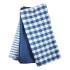 CANOVACCIO PIATTI COTONE BLU Pz 3 50x70 XTRA 12482
