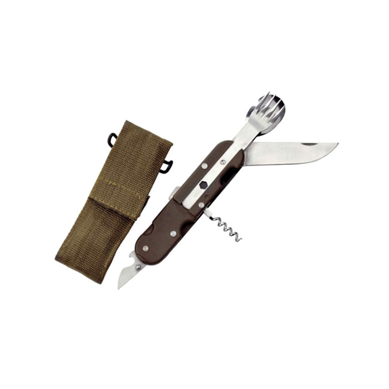 COLTELLO MULTIUSO POSATE CAMPEGGIO   cm 12 AUSONIA