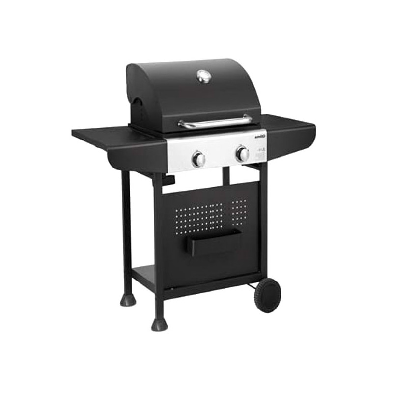 BARBECUE GAS OKG 2 FUOCHI    cm 110x57 h 106 QLIMA