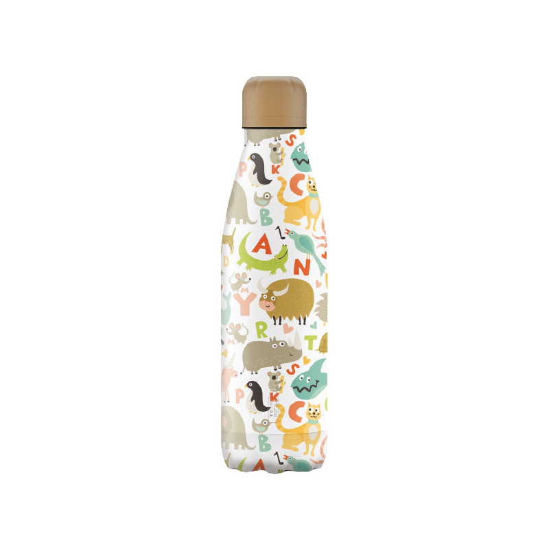 BOTTIGLIA TERMICA ACCIAIO ANIMALS       cc 500 TSB