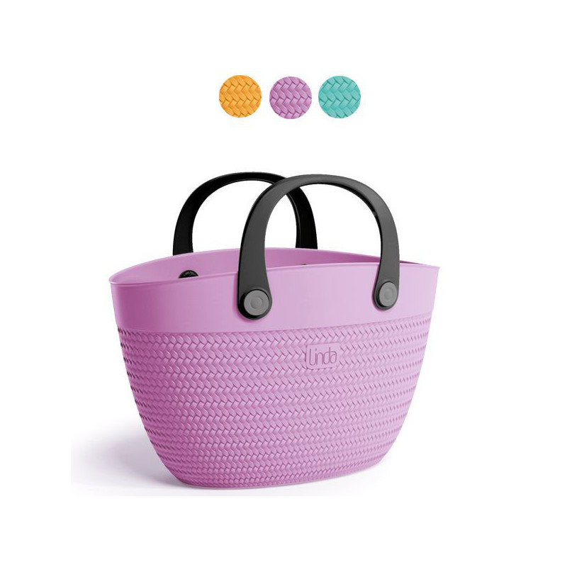 BORSA MARE LINDA LAVANDA         cm 50x41 ADRIATIC