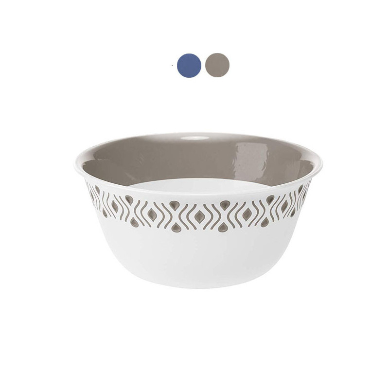 INSALATIERA PLASTICA TOSCA BLU      cm 23 STEFANPL