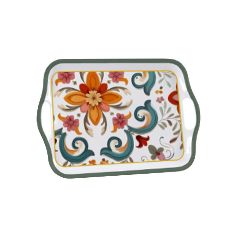 VASSOIO MELAMINA MANIGLIE MARE cm 35x25 UTILISSIMI