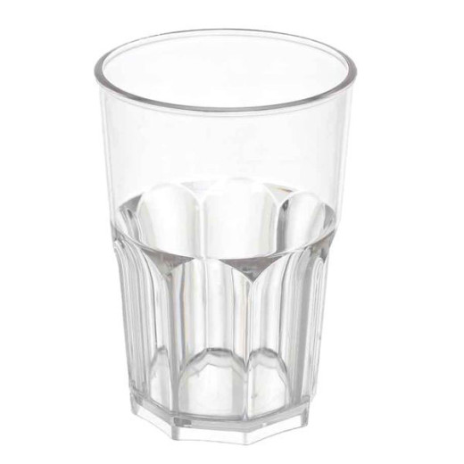 BICCHIERE PLASTICA BIBITA GRAN. cc 400 Pz 5 GOLDPL