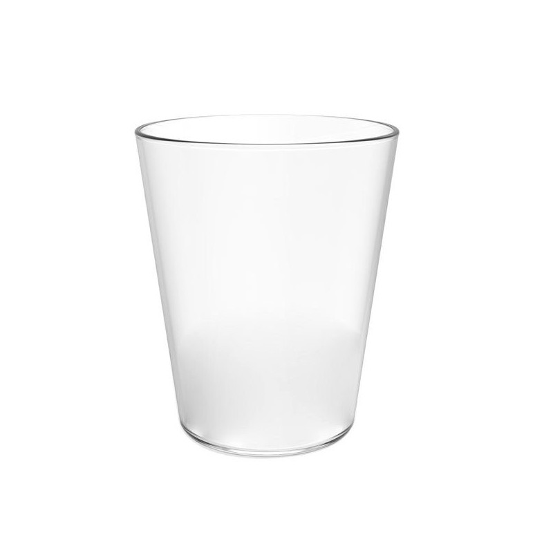 BICCHIERE PLASTICA ACQUA CONICO cc 330 Pz 8 GOLDPL