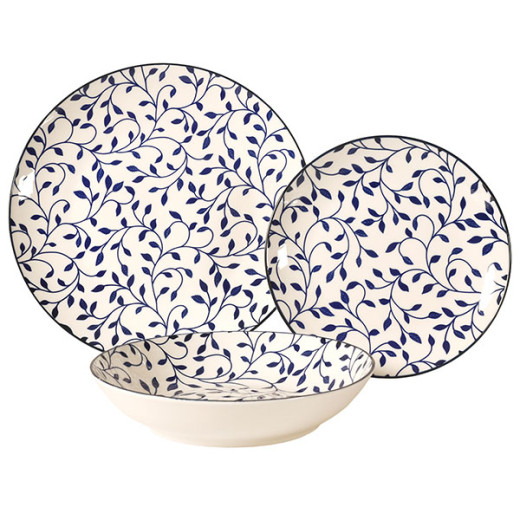 SERVIZIO PIATTI PORCELL.GELSOMINO Pz 18 XTRA 12572