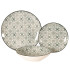 SERVIZIO PIATTI PORCELL.MAIOLICA  Pz 18 XTRA 11691