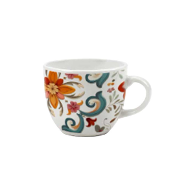 TAZZA CAFFE PORCELLANA ROMANTIC  Pz 6 PASSIONECASA