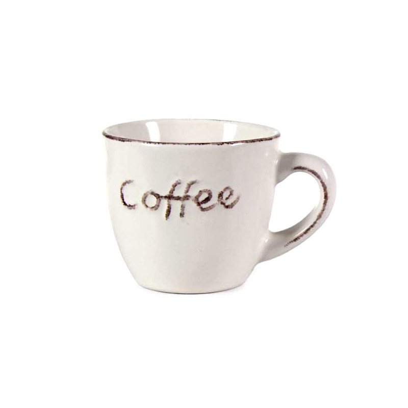 TAZZA CAFFE CERAMICA COFFEE      Pz 6 BELLINTAVOLA