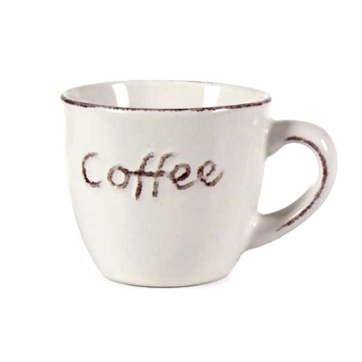 TAZZA CAFFE CERAMICA COFFEE      Pz 6 BELLINTAVOLA