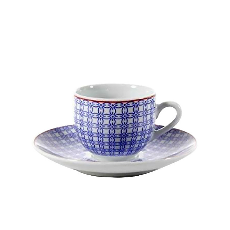 TAZZA CAFFE PORCELLANA GRANADA   Pz 6 PASSIONECASA