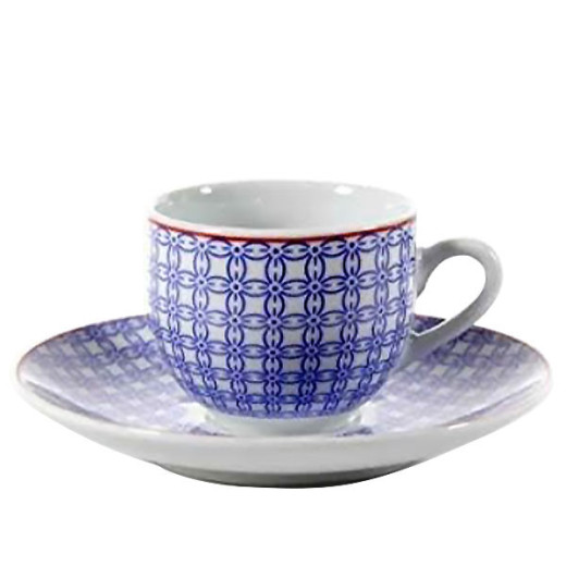 TAZZA CAFFE PORCELLANA GRANADA   Pz 6 PASSIONECASA