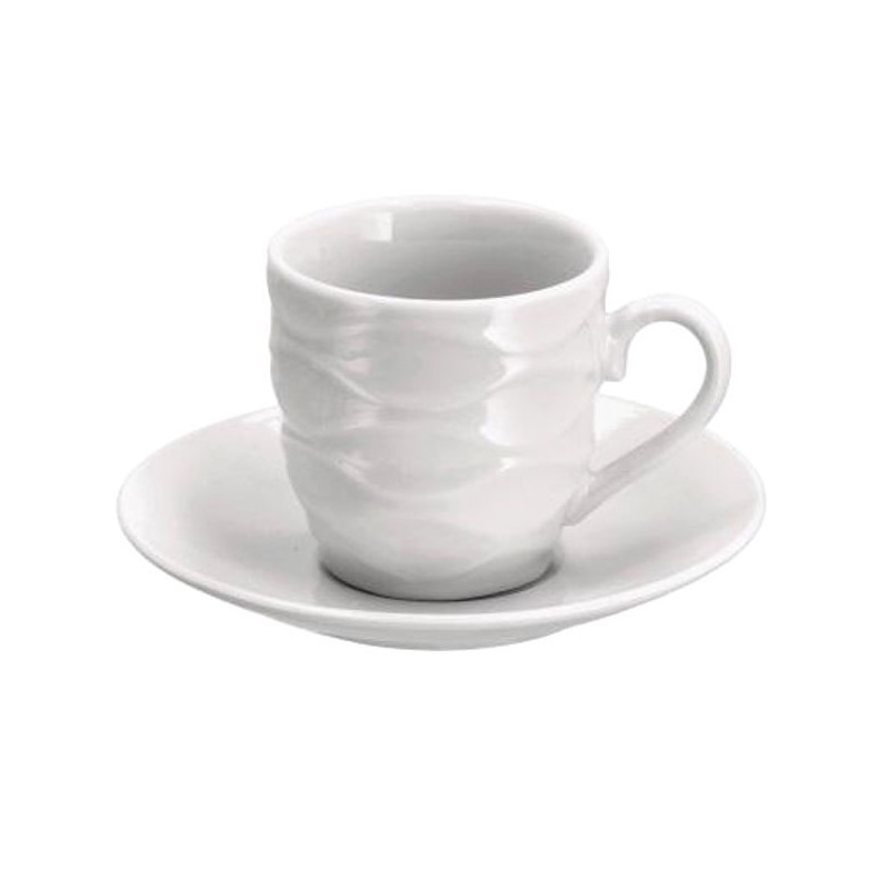 TAZZA CAFFE PORCELLANA CERCHI              Pz 6 AD