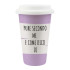 TAZZA MUG CERAMICA COPERCHIO COME DICO ml 260 SOOR