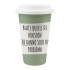 TAZZA MUG CERAMICA COPERCHIO HOUSTON   ml 260 SOOR
